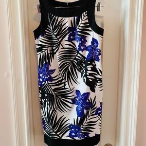 GORGEOUS MULTICOLORED SHEATH DRESS SIZE 10